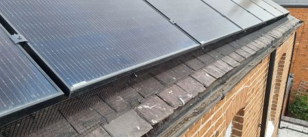Bingham Solar Panel Protection from Pigeons