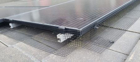 Solar Panel Mesh Installation in Gedling