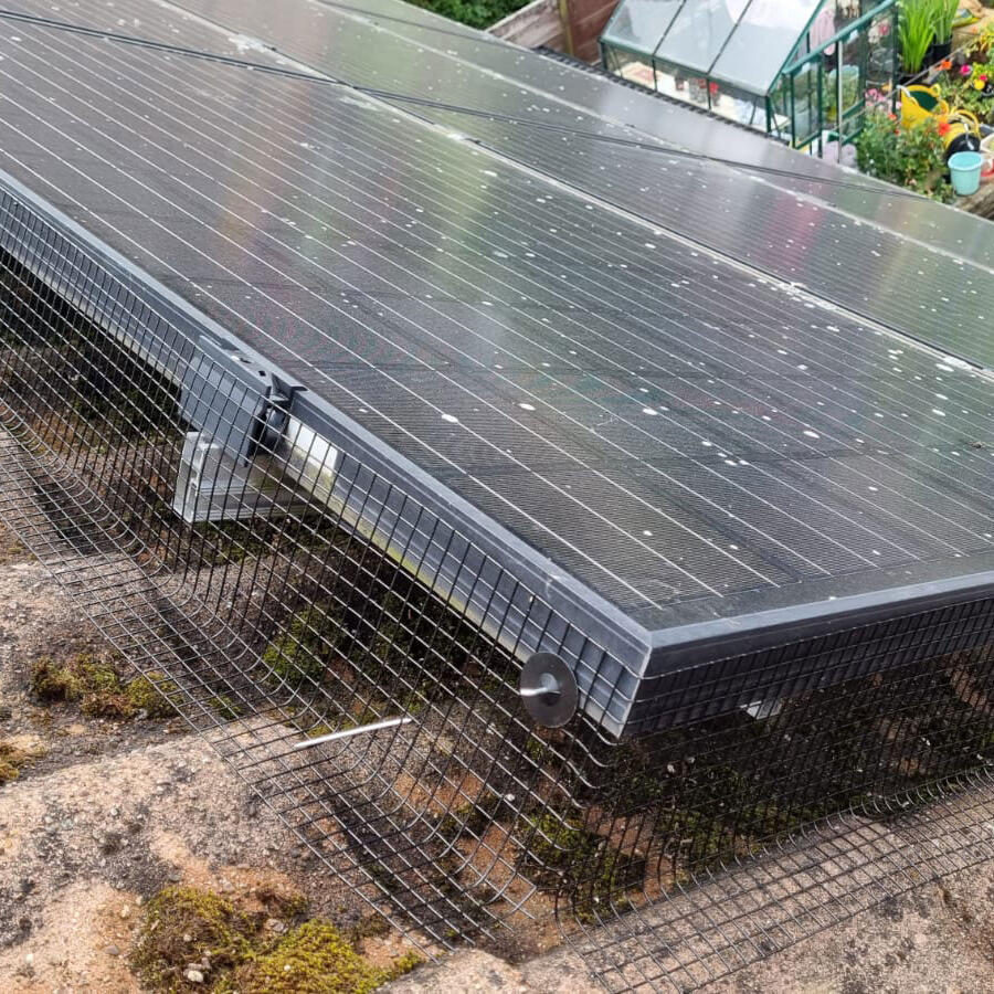 Bird Proofing Solar Panels in Bestwood Village