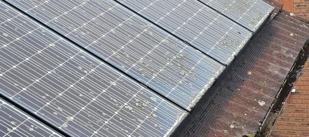 Pigeon Proofing Solar Panels in Borrowash