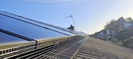 Pigeon Proofing Solar Panels in Bramcote