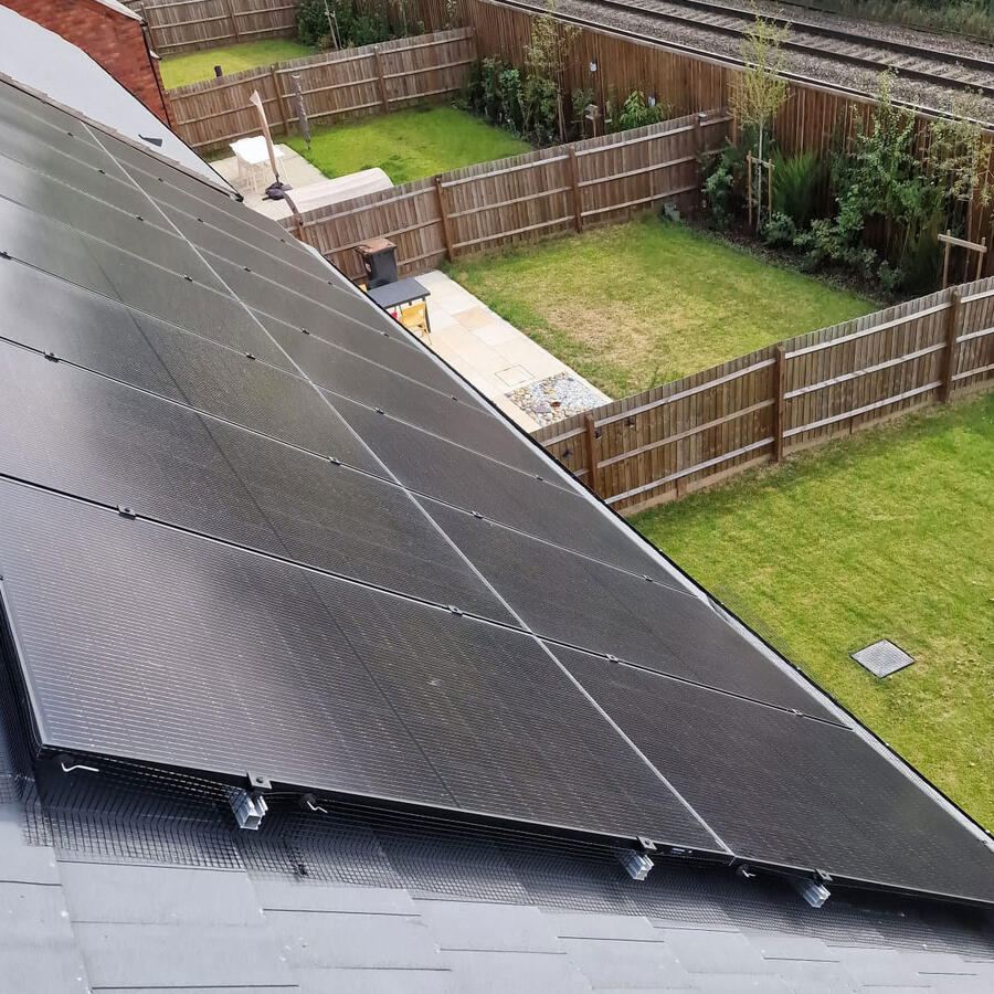 Pigeon Proofing Solar Panels in Attenborough