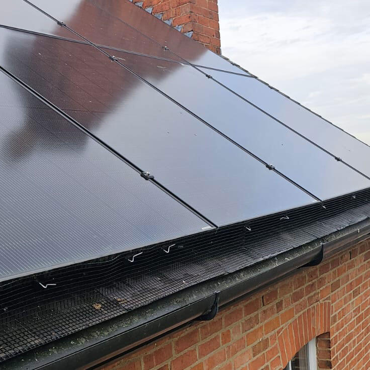 Pigeon Proofing Solar Panels in Radcliffe-on-Trent