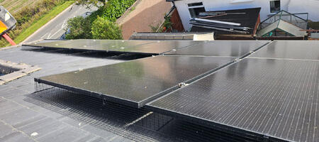 Preventing Pigeons From Nesting Under Solar Panels in Ruddington