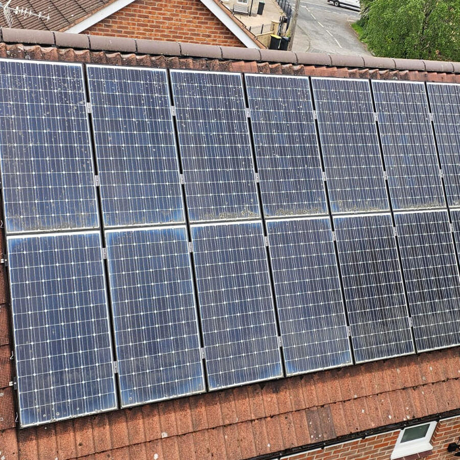 Preventing Pigeons From Nesting Under Solar Panels in Watnall