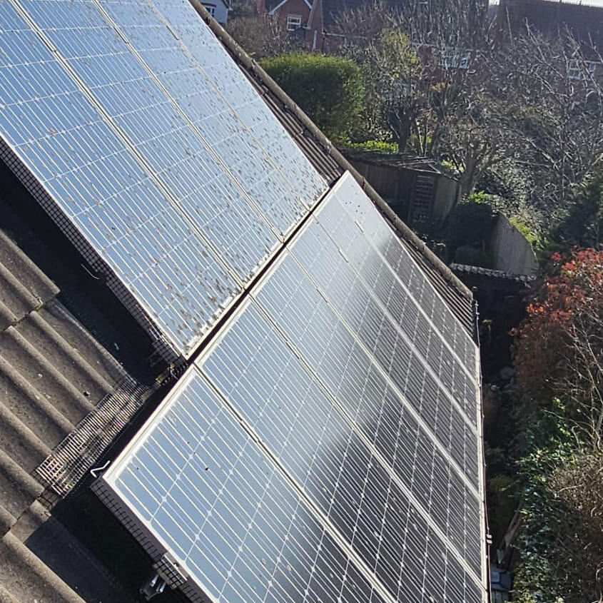 Preventing Pigeons From Nesting Under Solar Panels in West Bridgford