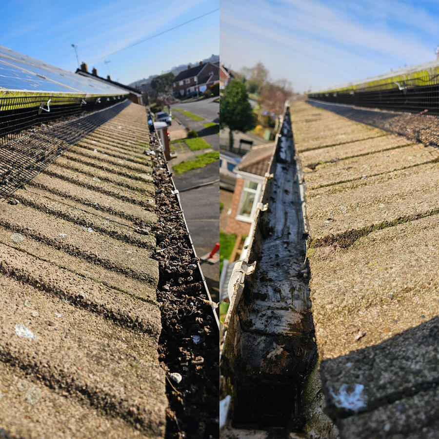 Solar Panels Protected from Pigeons in Ruddington