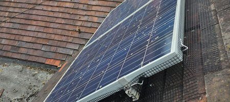 Preventing Pigeons From Nesting Under Solar Panels in Radcliffe-on-Trent