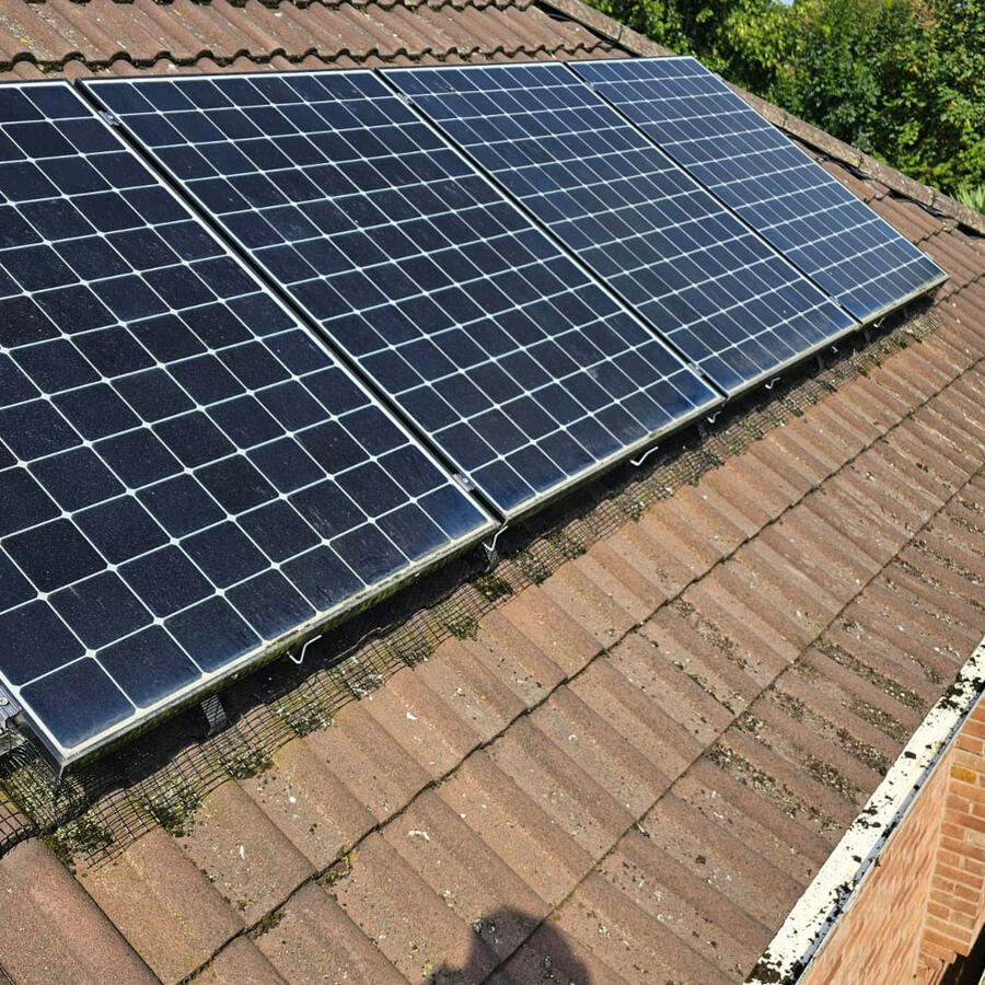 Protecting Solar Panels From Pigeons in Top Valley