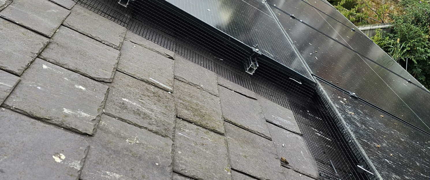 Pigeon+Proofing+Solar+Panels+in+Oakham