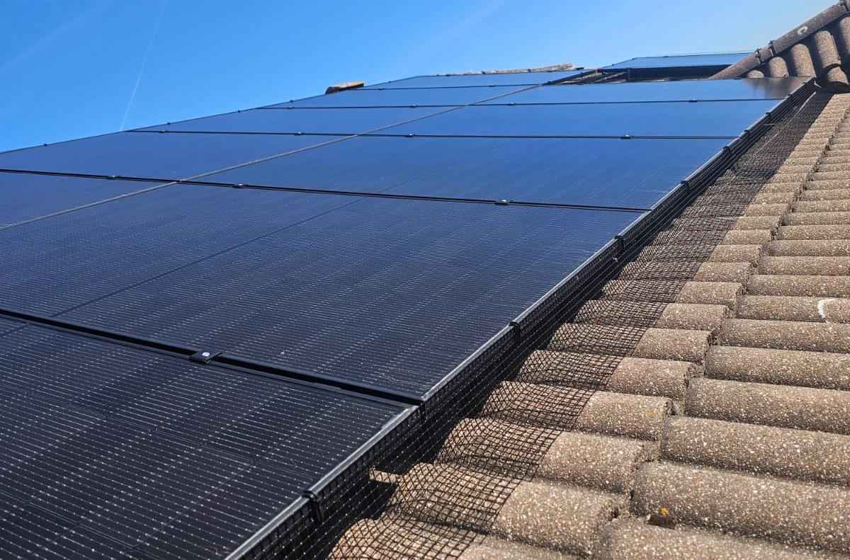 Pigeon+Proofing+Solar+Panels+in+Carlton