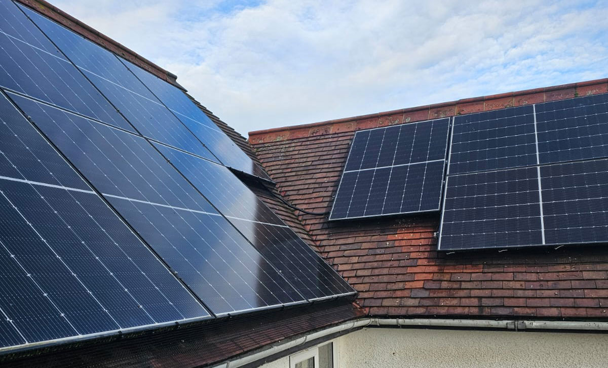Pigeon Proofing Solar Panels in Derby