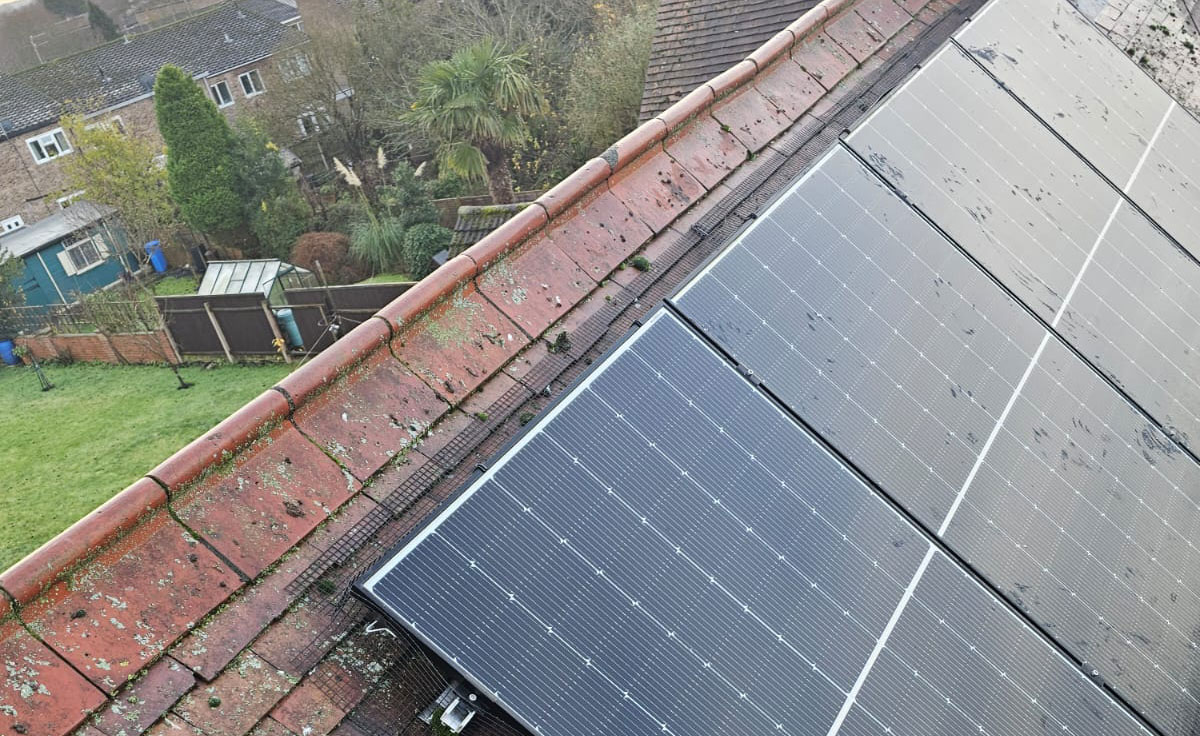 Pigeon+Proofing+Solar+Panels+in+Derby