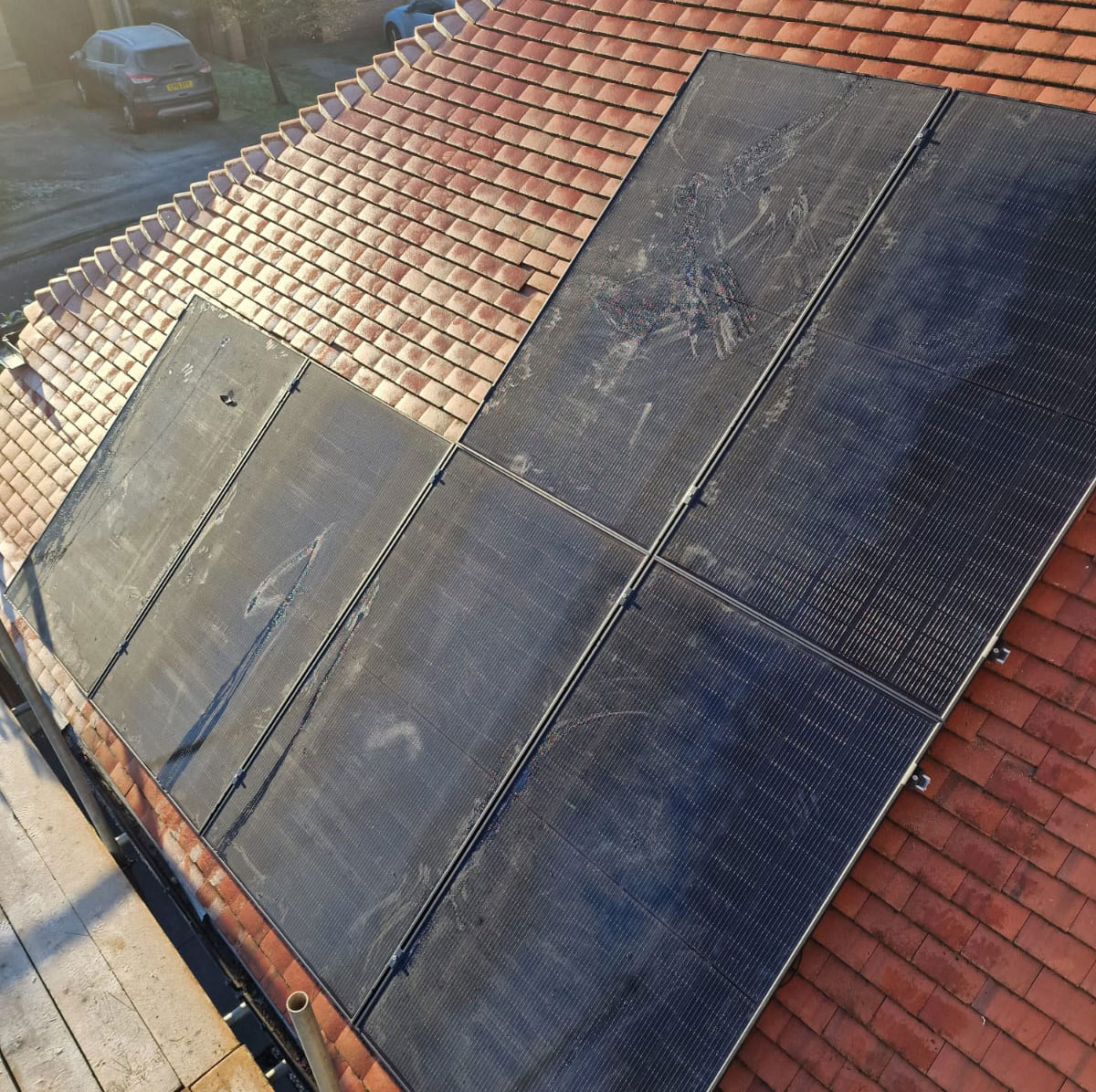 More Solar Panels Protected from Pigeons in Gamston