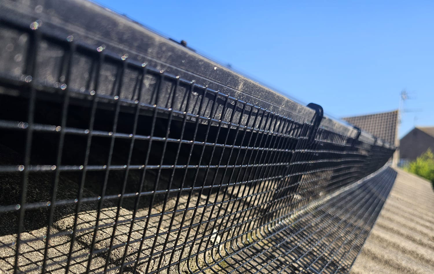 In Long Eaton to Protect Solar Panels From Pigeons