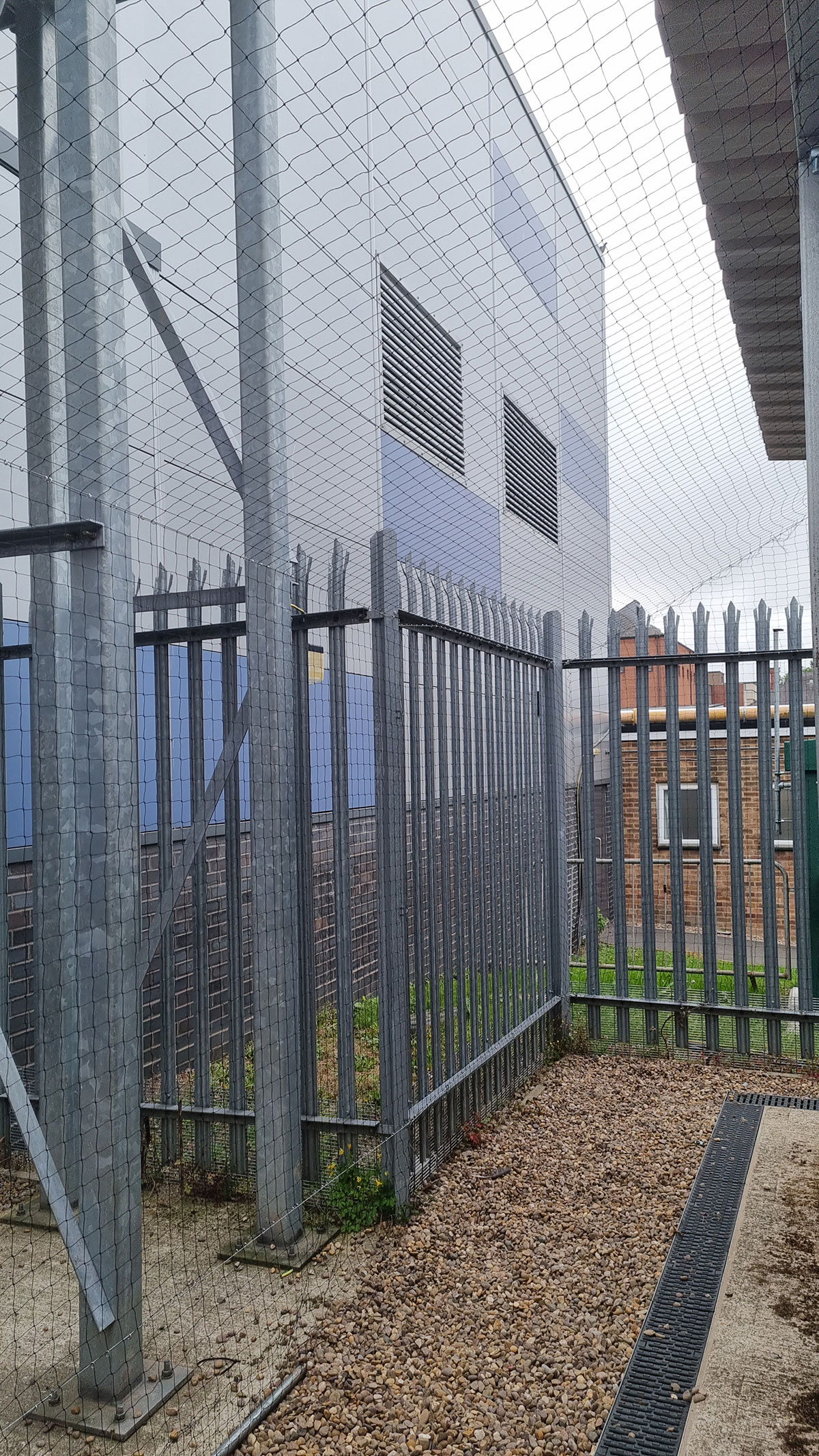 Pigeon Netting at Nottingham City Hospital