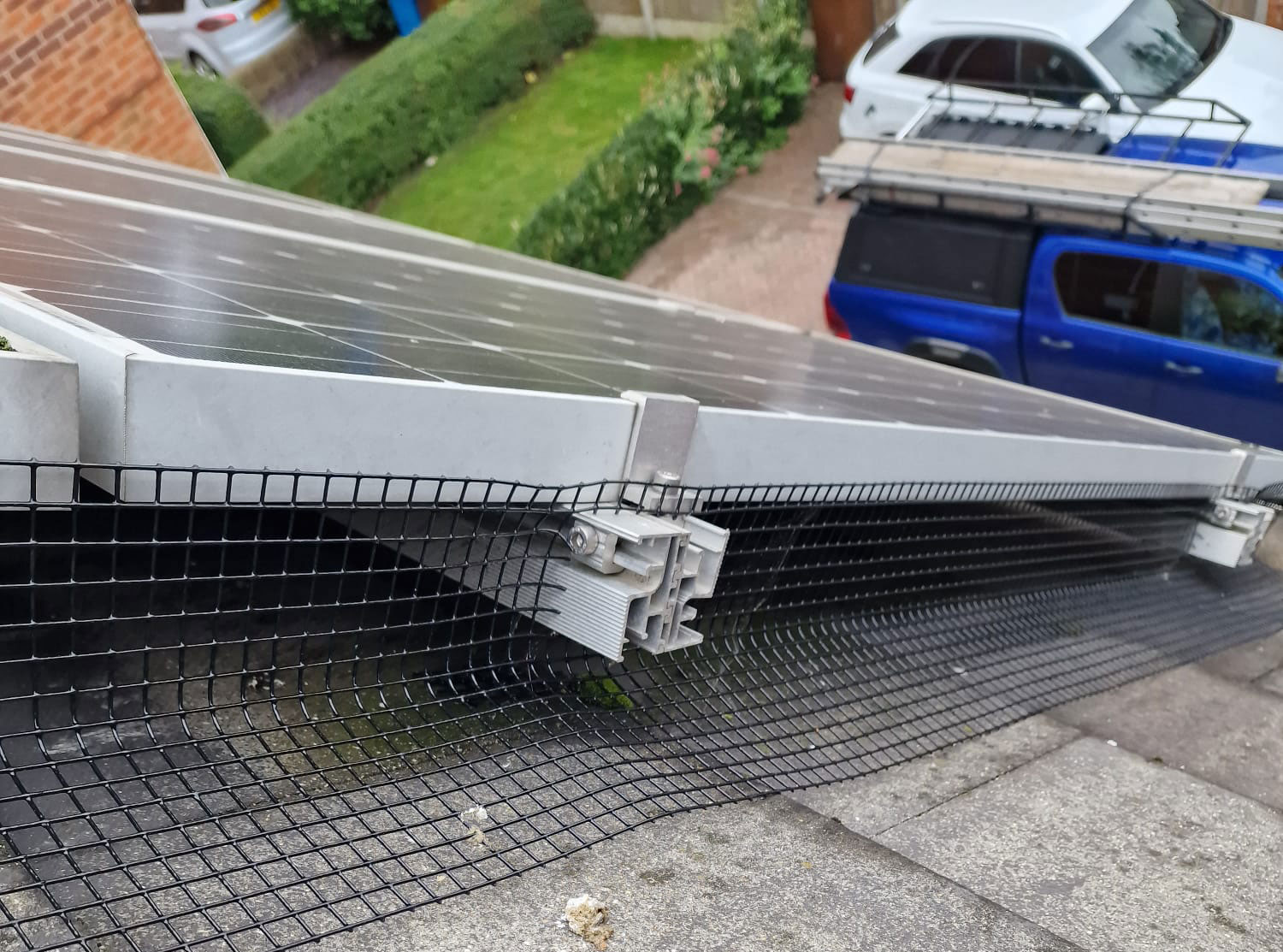 Protecting Solar Panels from Pigeons in Sandiacre