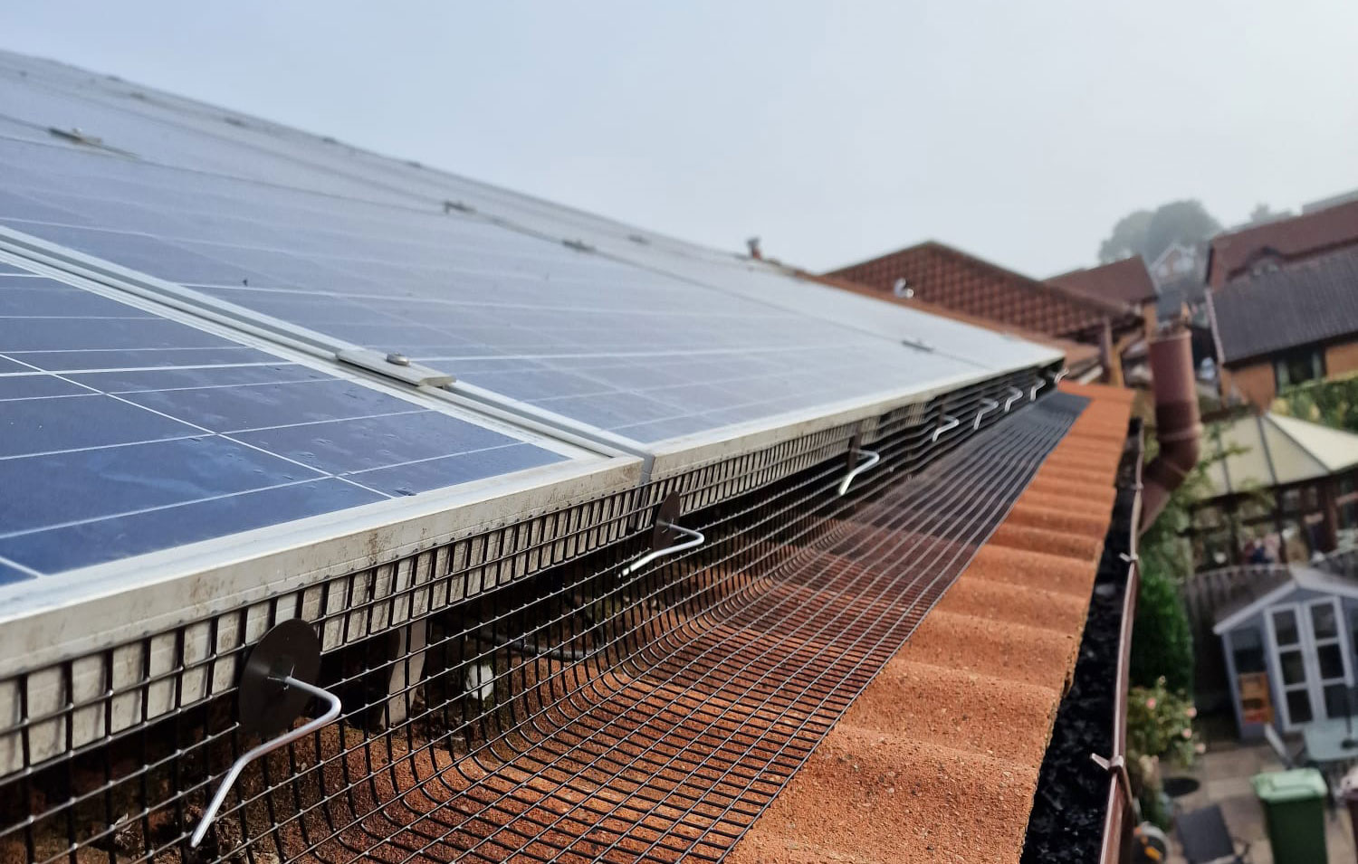 Protecting Solar Panels from Pigeons in Killamarsh, Sheffield