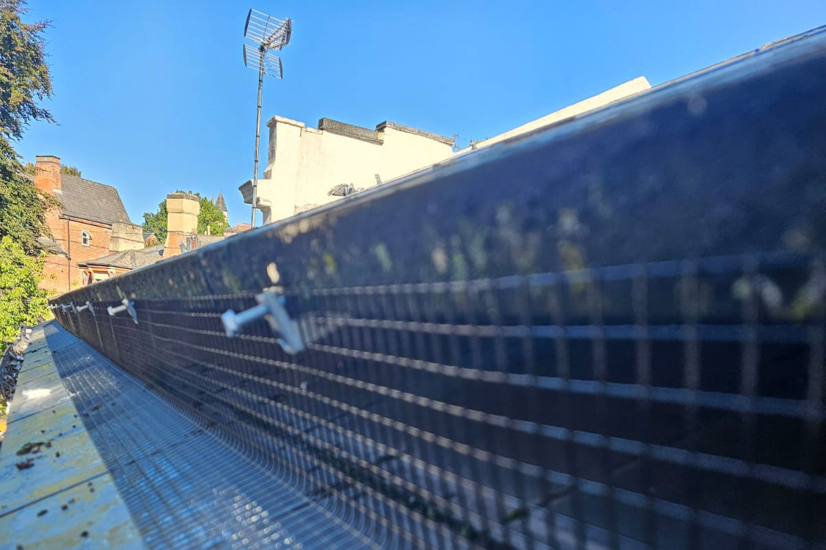 Pigeon Proofing Solar Panels in Nottingham City Centre