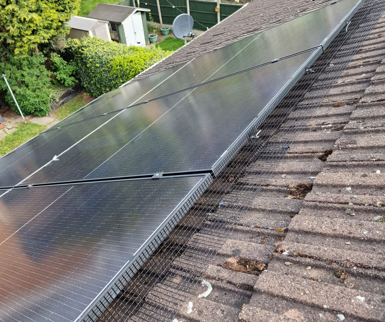 Pigeon Proofing Solar Panels in Sherwood, Nottingham