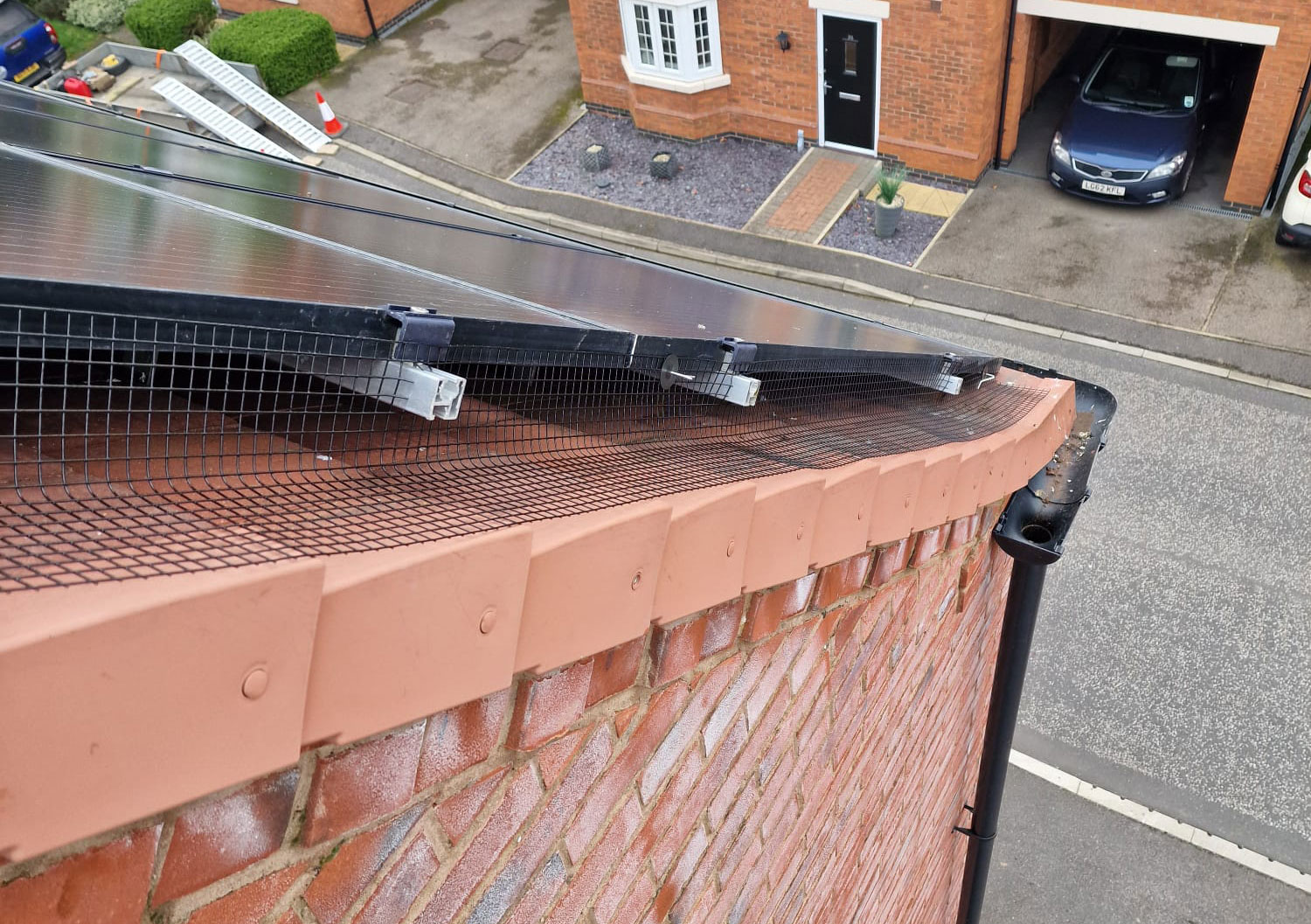 Protecting Solar Panels from Pigeons in Leicestershire