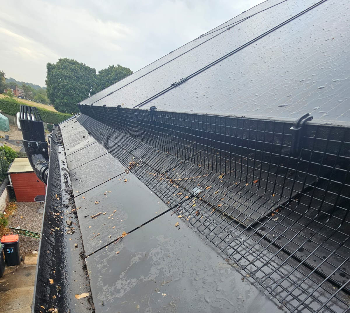 Pigeon+Proofing+Solar+Panels+in+Stapleford