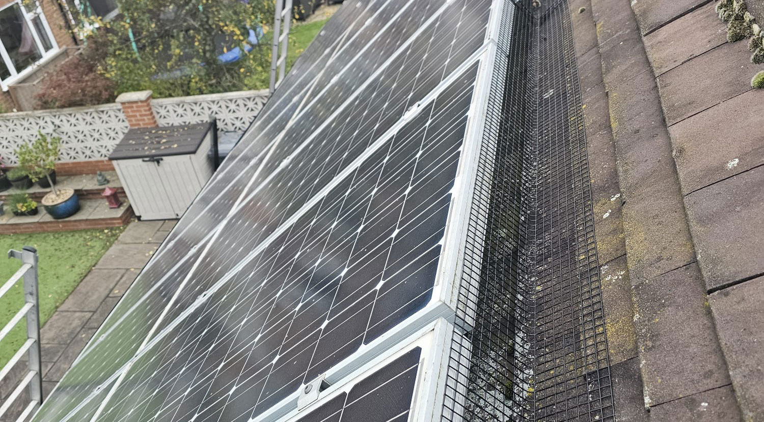 Protecting Solar Panels From Pigeons in Tollerton